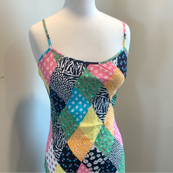 RIXO forTarget Sleeveless Patchwork Slip Dress Size XS - Picture 5 of 14